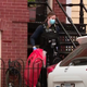 Washington, DC, Medical Examiner removes red biohazard bag containing five fetuses from the home of anti-abortion activist Lauren Handy on March 30, 2022.